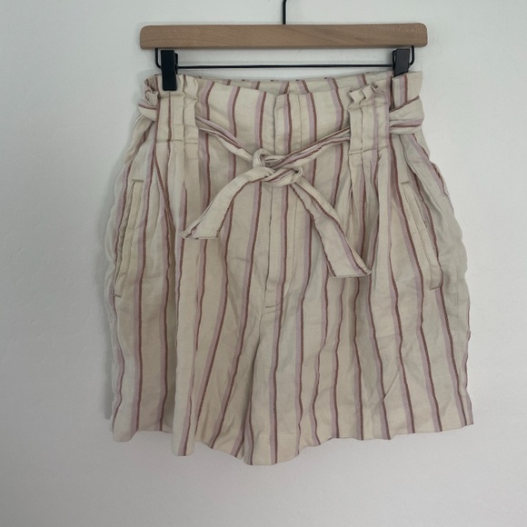 ⭐️ Edisto Paperbag High Waisted Classy Girly Business Artsy Hipster Hip Shorts - Picture 2 of 7